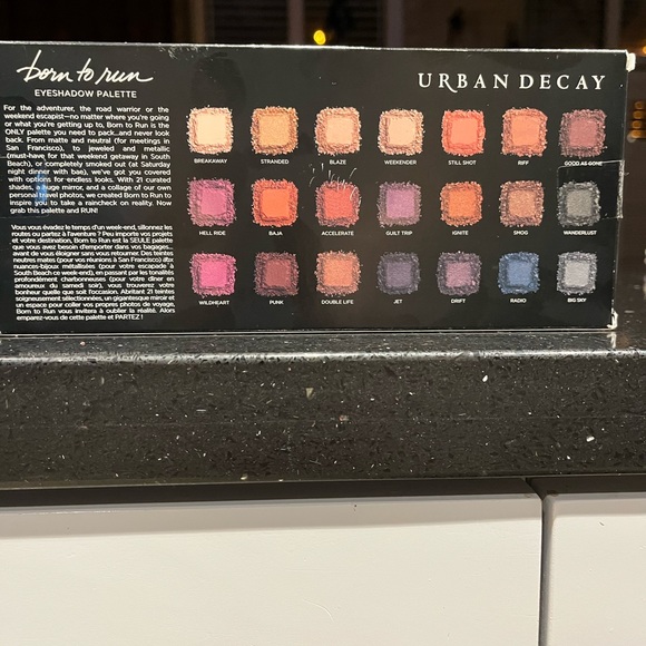 Urban Decay Born to Run Palatte BNIB - Picture 3 of 3